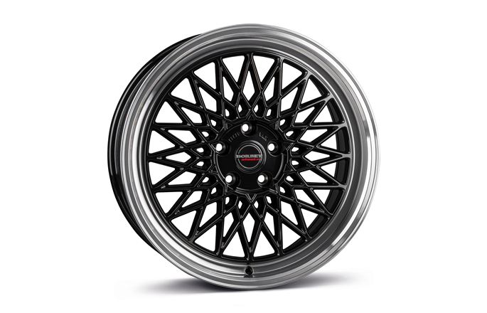 Borbet B Black Rim Polished